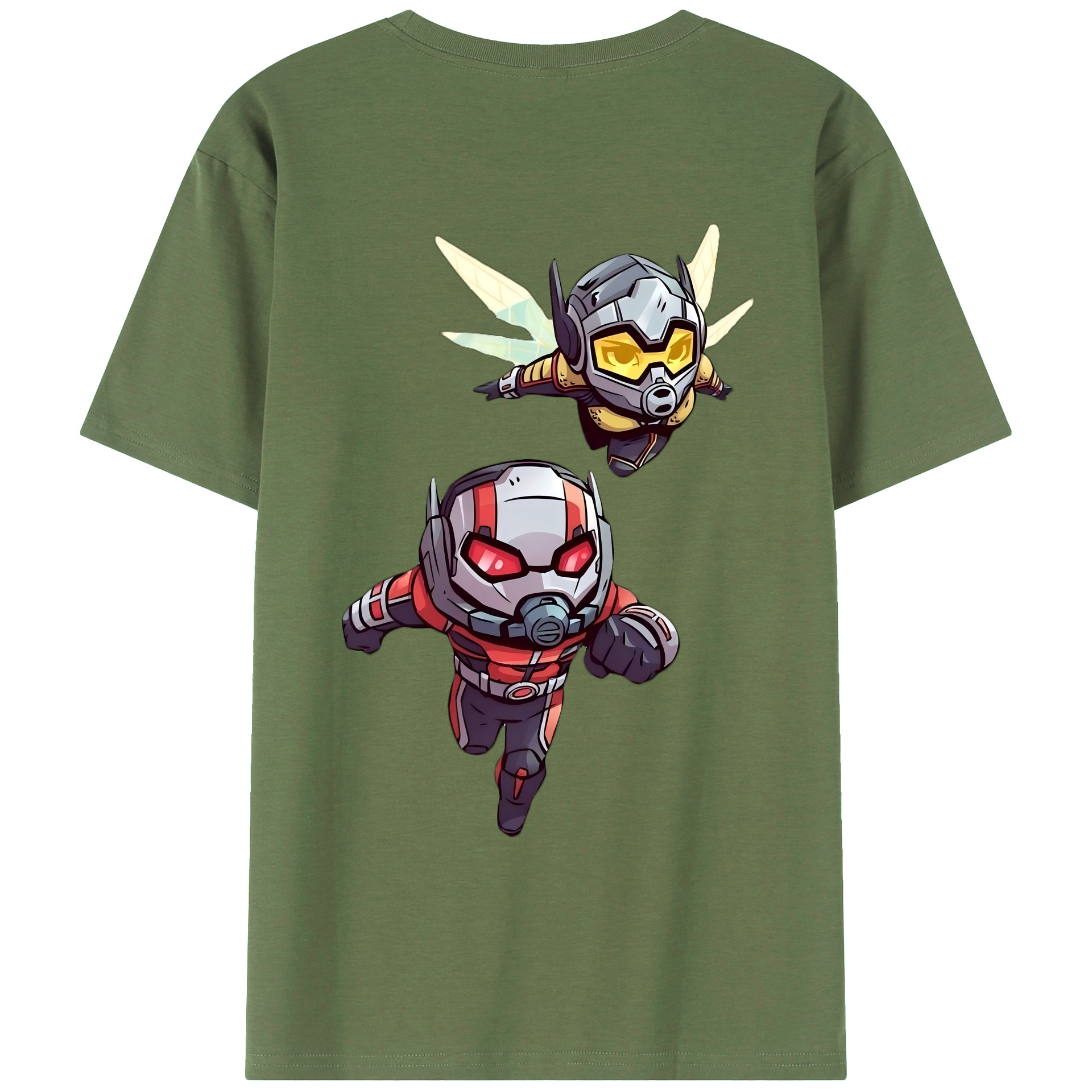 （画像用） アベンジャーズ The Avengers 綿100％ メンズ半袖Tシャツ（バックプリント） 通気性